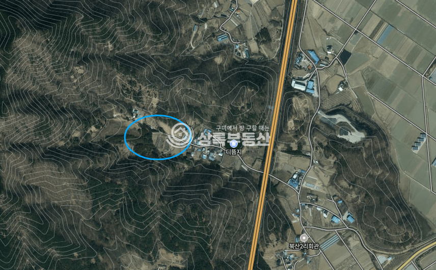 경북 구미시 선산읍 북산리 선산 북산리 밭 같은 임야 매매 매물번호 10477 사진 2