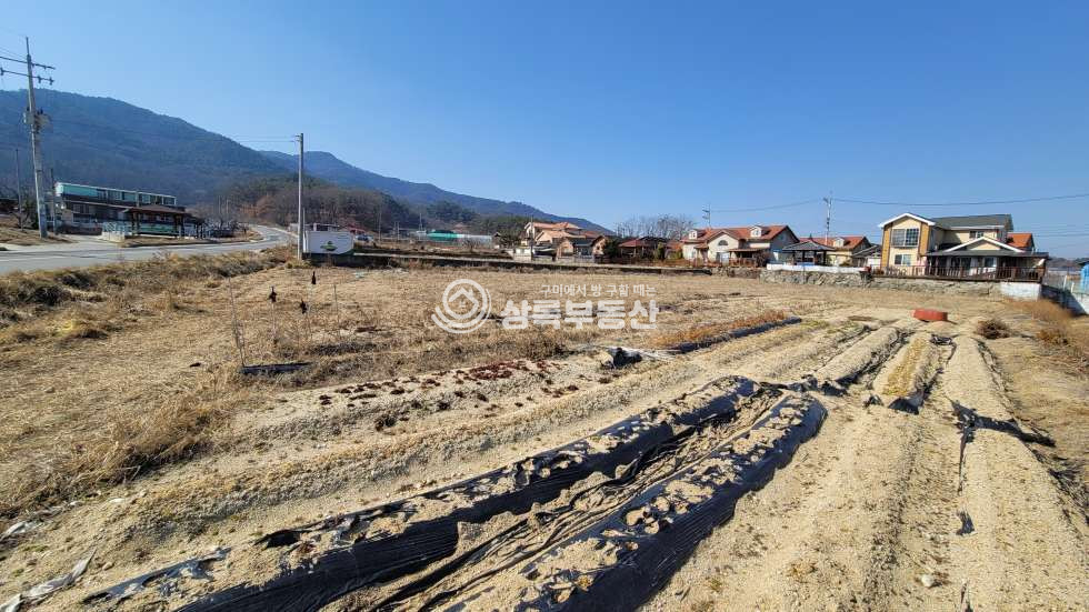 경북 김천시 아포읍 송천리 송천전원주택지앞활용도높은 반듯한토지 매매 매물번호 10494 사진 5