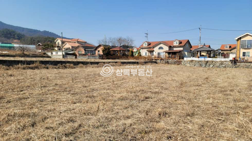 경북 김천시 아포읍 송천리 송천전원주택지앞활용도높은 반듯한토지 매매 매물번호 10494 사진 8