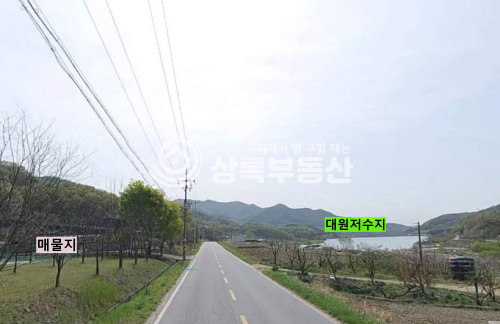 경북 구미시 옥성면 대원리 대원저수지인근 전망좋은 토지 매매 매물번호 10499 사진 2
