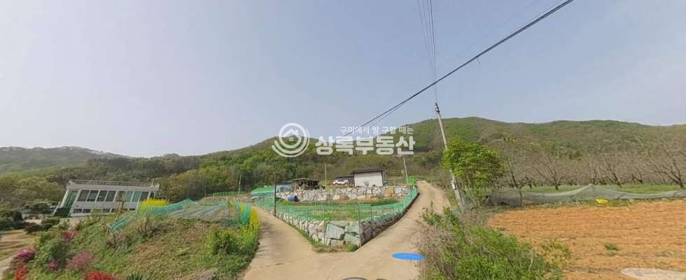 경북 구미시 무을면 안곡리 공기좋은 무을저수지인근 힐링할수 있는 토지 매매 매물번호 10345 사진 2