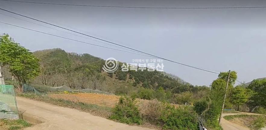 경북 구미시 무을면 안곡리 공기좋은 무을저수지인근 힐링할수 있는 토지 매매 매물번호 10345 사진 3